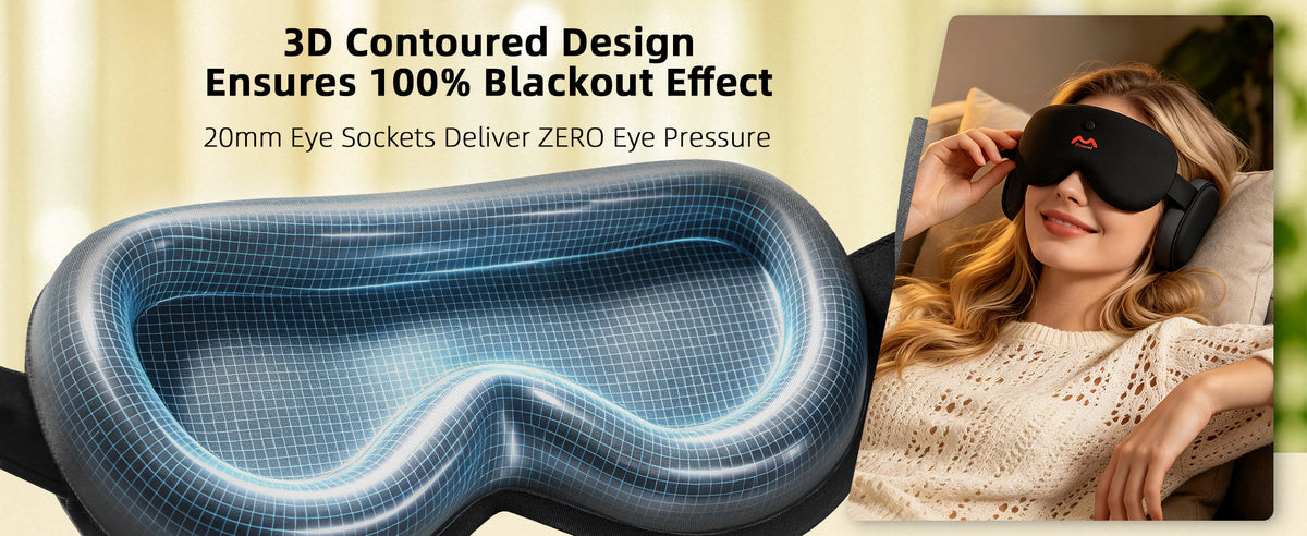 Tinnitus & Nighttime Silence: Why Sound Masking Sleep Masks Beat Standard Earplugs (2026 Guide) - Fismool