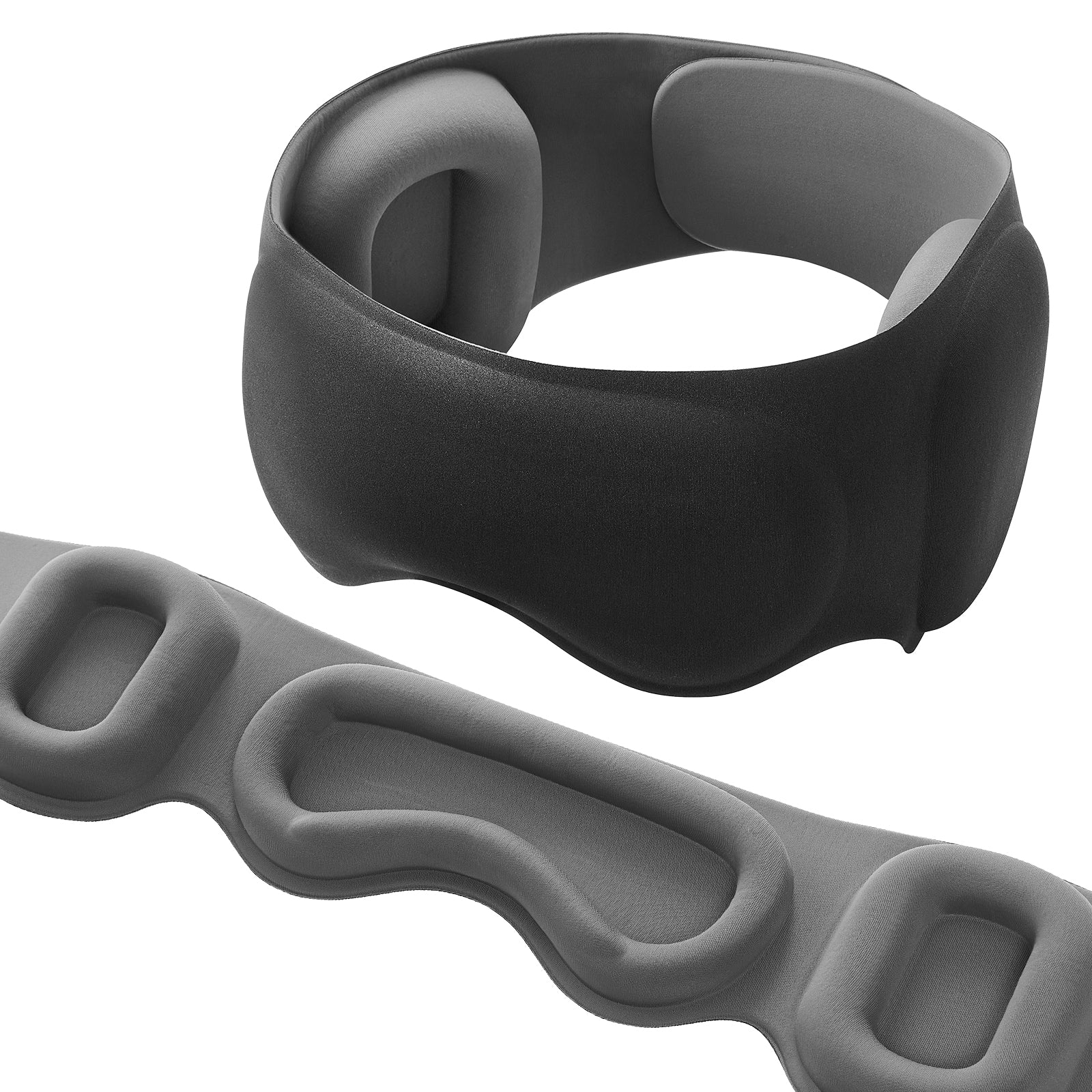 Fismool 3D Soundproof Blackout Sleep Mask