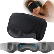 Fismool 3D Soundproof Blackout Sleep Mask