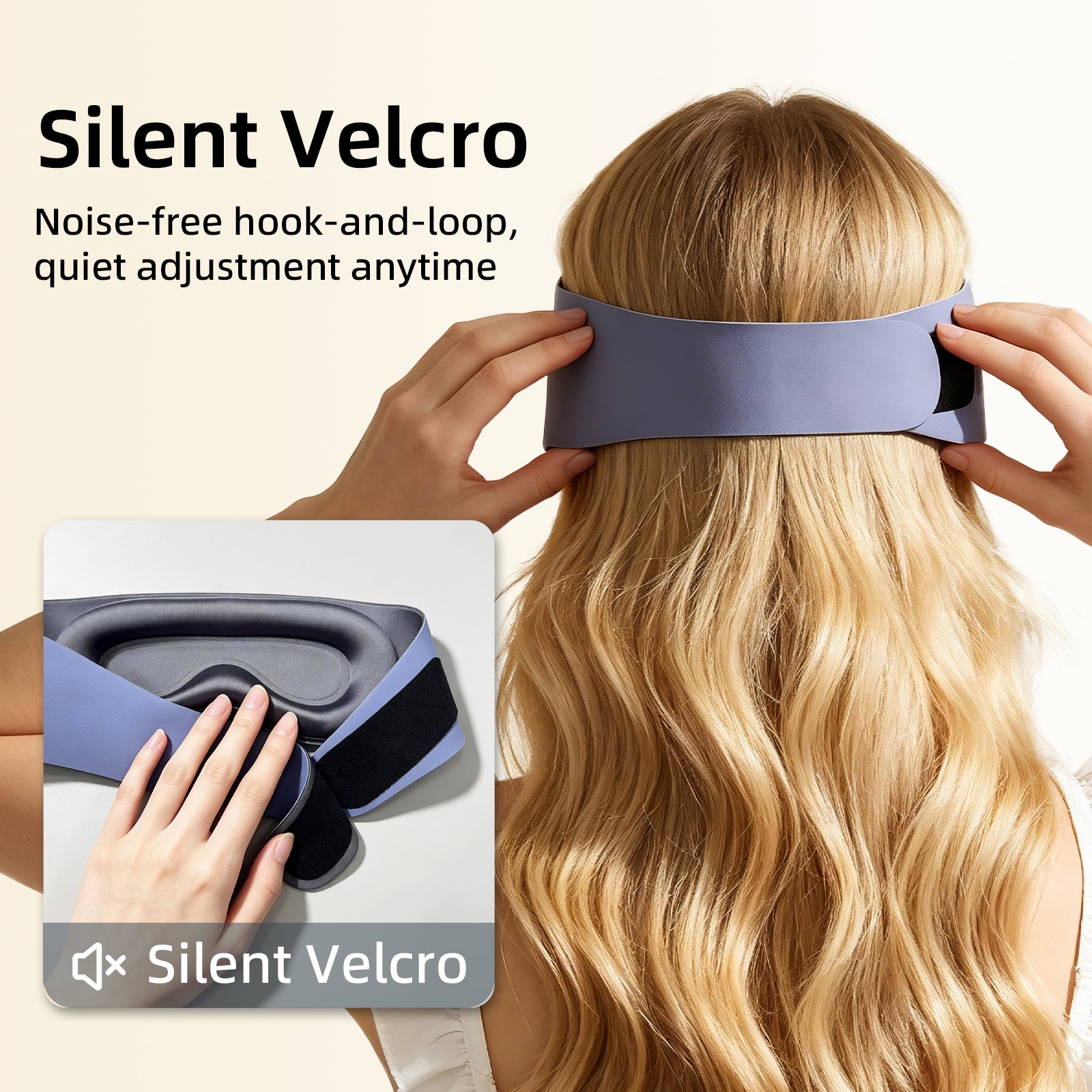 Fismool 3D Contoured Sleep Mask, 100% Blackout Eye Mask for Side Sleepers.