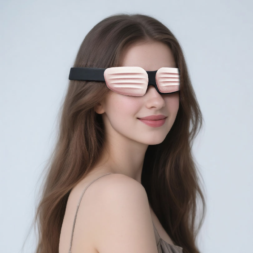 Fismool Pocket Sleep Mask 2.0 Pink | Comfort for Sleep