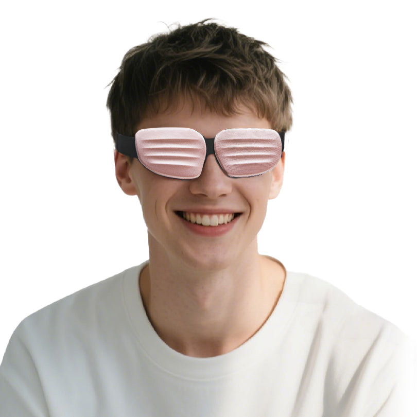Fismool Pocket Sleep Mask 2.0 Pink | Comfort for Sleep