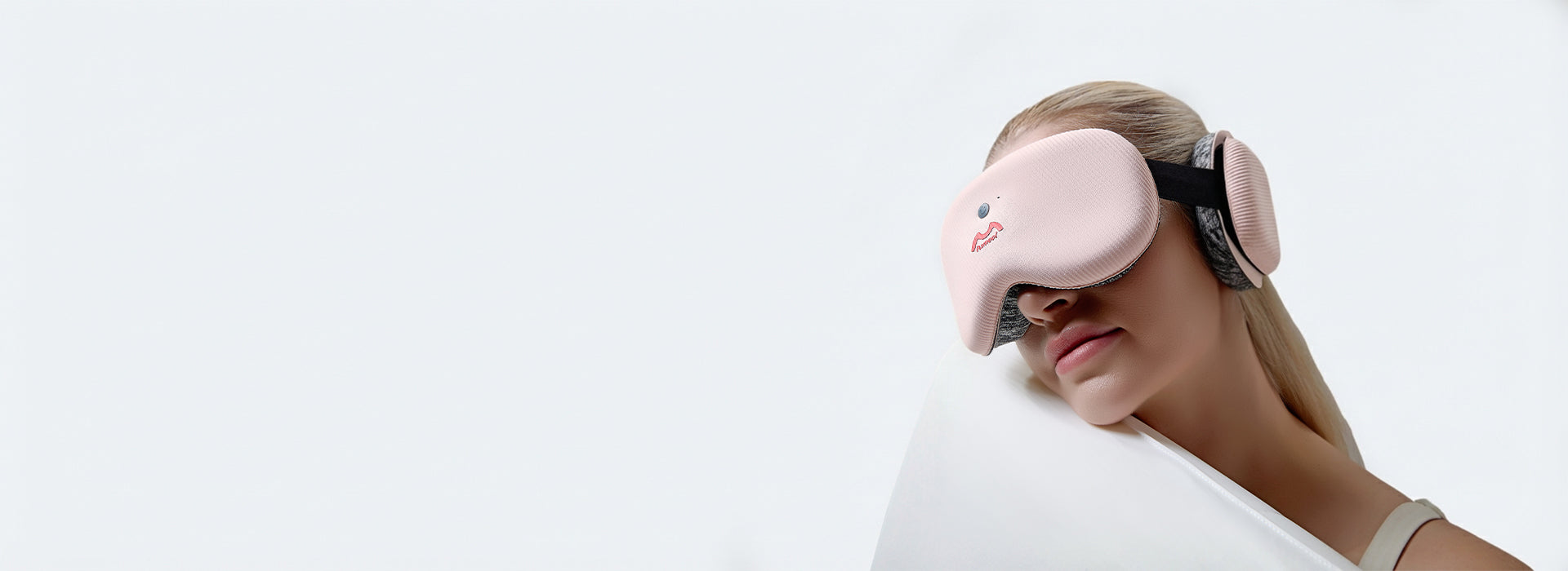 Fismool Sound Sleep Mask offering premium comfort with built-in white noise and Bluetooth connectivity for an uninterrupted sleep experience.