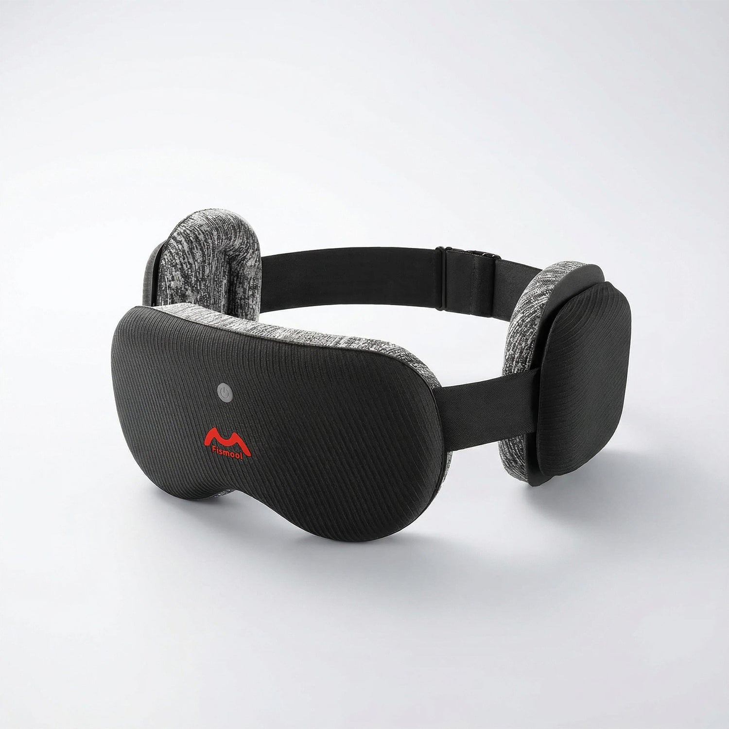 Fismool FS201 Bluetooth sleep mask front view with 3D zero-pressure eye design