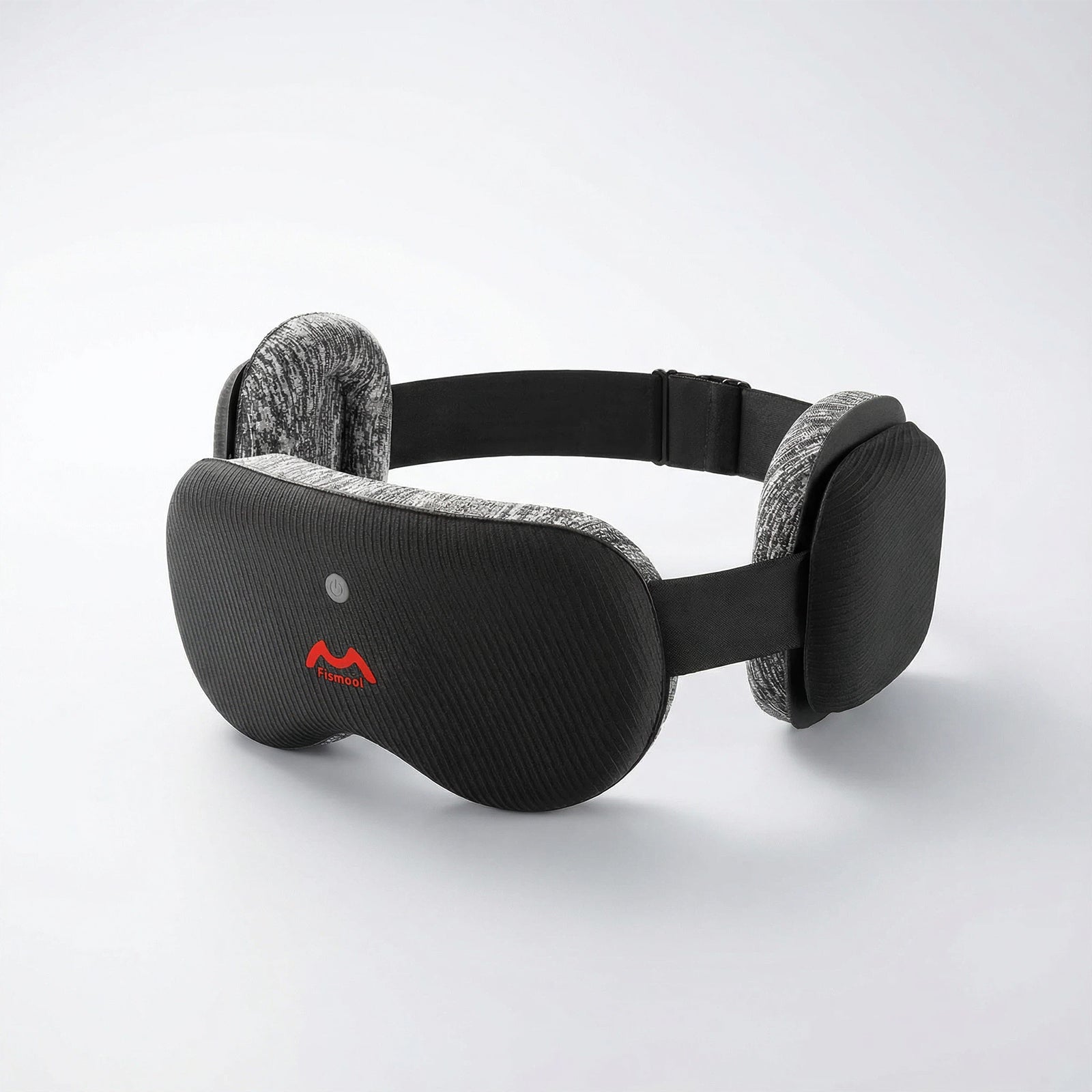 Fismool FS201 Bluetooth sleep mask front view with 3D zero-pressure eye design