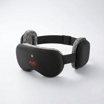 Fismool FS201 Bluetooth sleep mask front view with 3D zero-pressure eye design