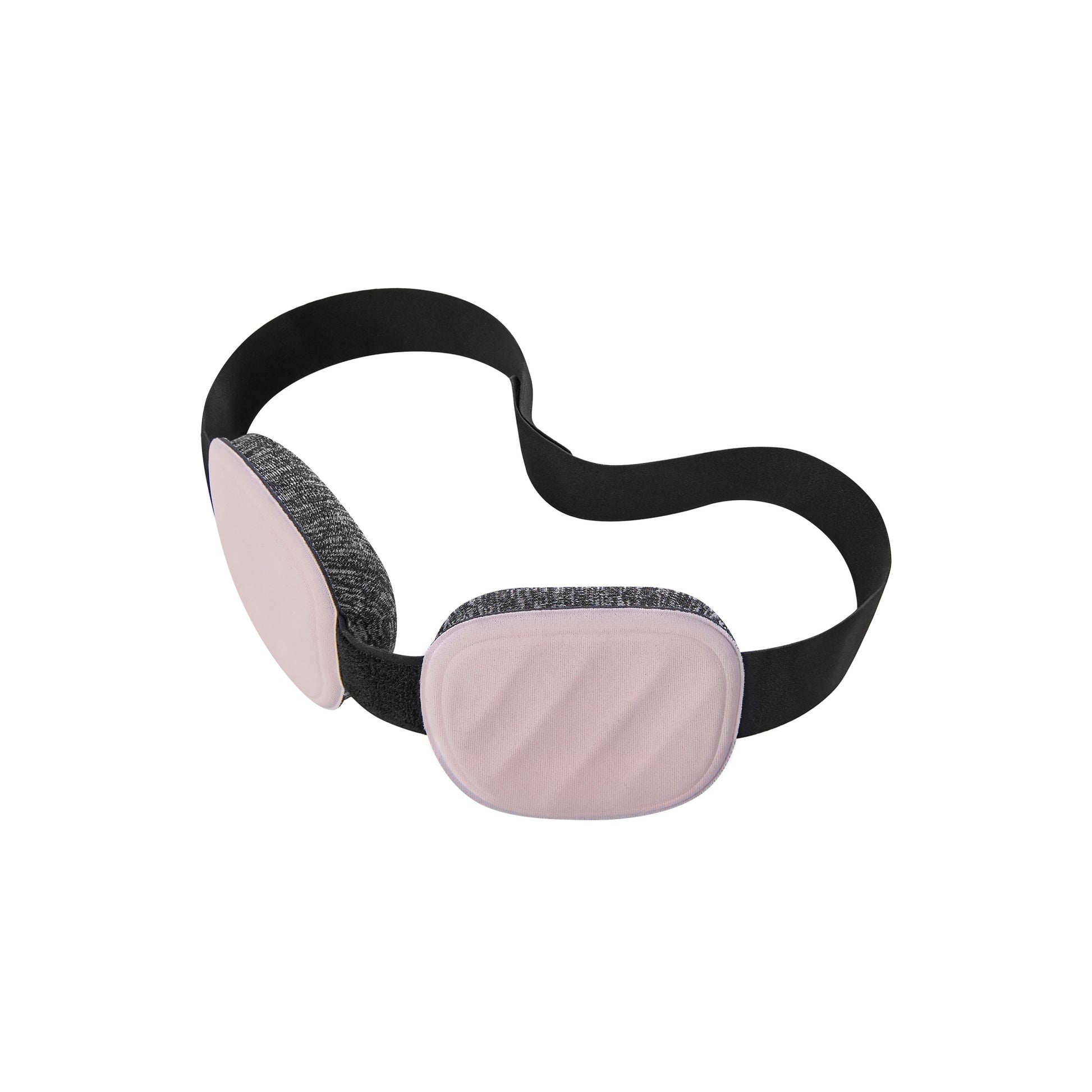 Fismool Pocket Sleep Mask 2.0 Pink – 100% Blackout Eye Mask for Deep Sleep
