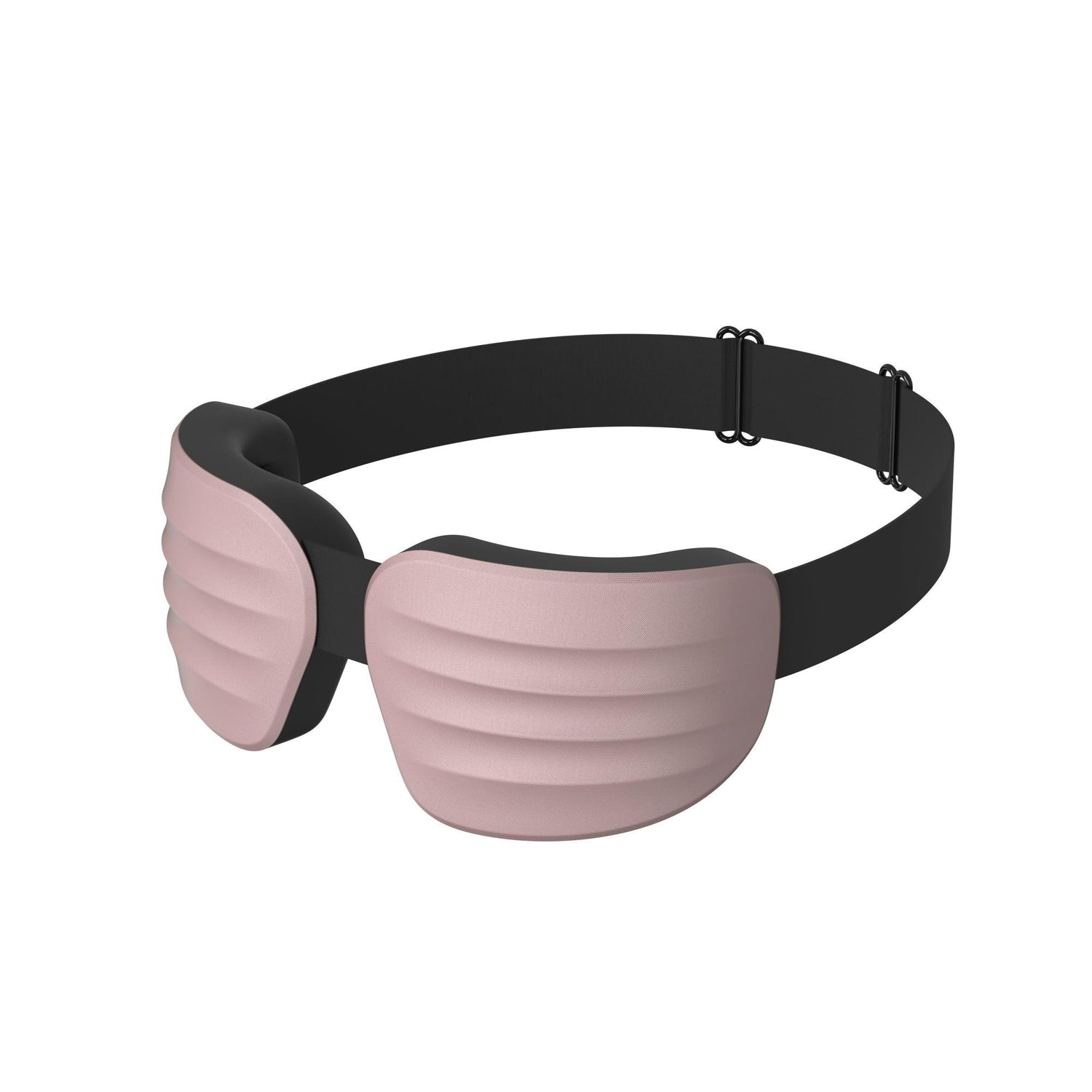 Fismool 3D Contoured Sleep Mask, 100% Blackout Eye Mask for Side Sleepers.