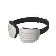 Fismool Pocket Sleep Mask 2.0 Silver – 100% Blackout Eye Mask for Sleeping & Travel