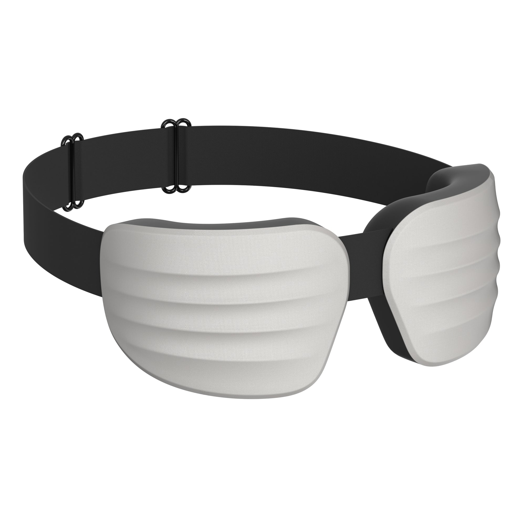 Fismool Pocket Sleep Mask 2.0 Silver – Comfortable Sleep Mask for Deep Sleep