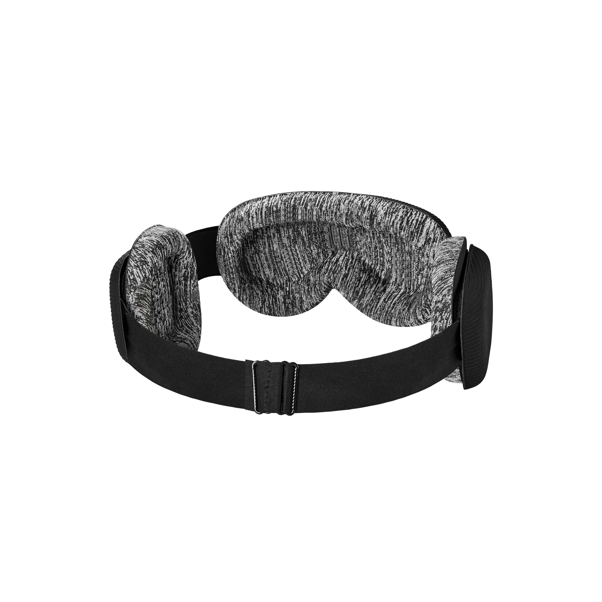 Fismool Sound Sleep Mask Black – Comfortable Eye Mask with Bluetooth and White Noise for Deep Sleep