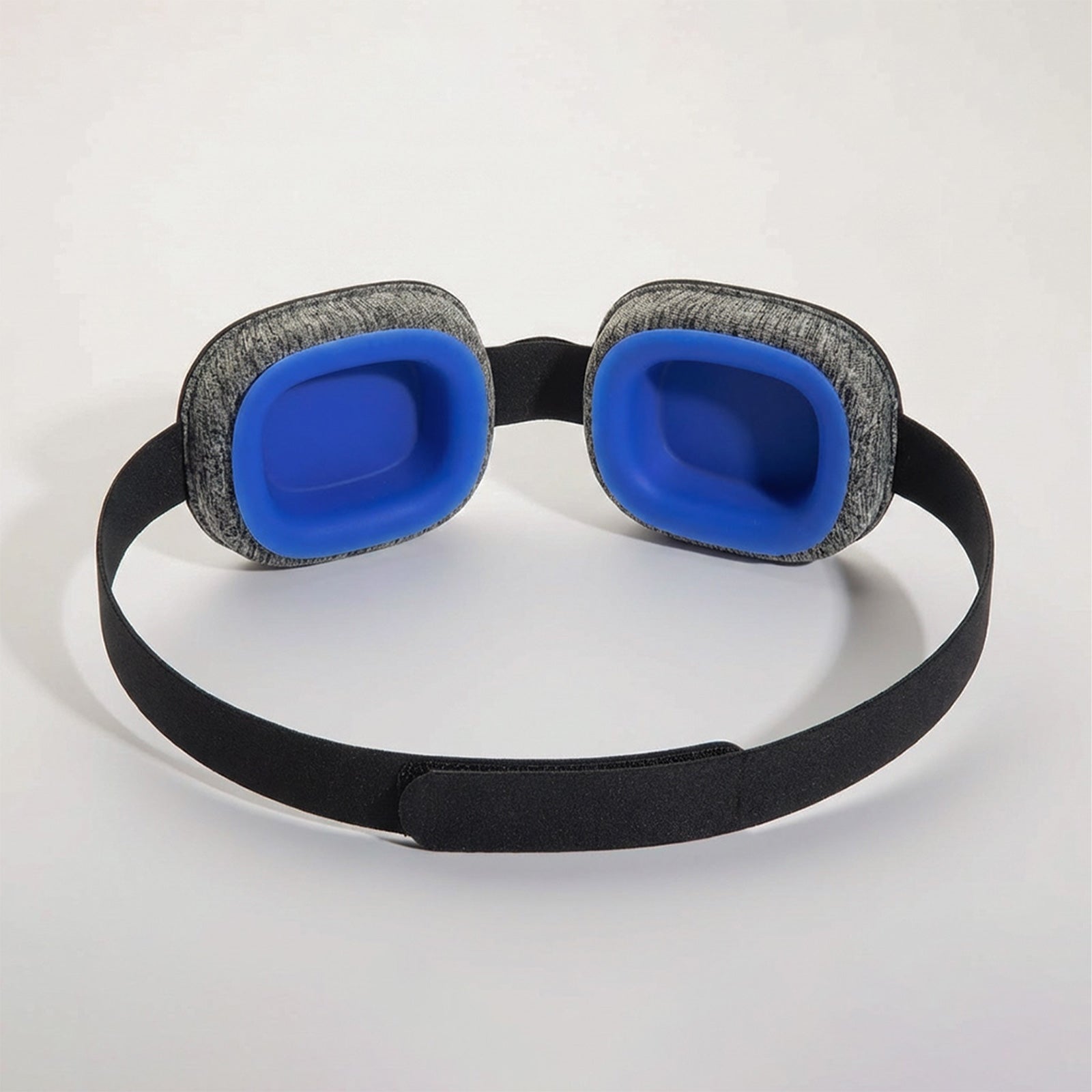 Fismool Sleep Mask 2.0 Black - Adjustable Silicone Eye Cups for Maximum Comfort, Ideal for Side Sleepers and Dry Eye Relief.