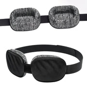 Fismool 3D Contoured Sleep Mask, 100% Blackout Eye Mask for Side Sleepers.